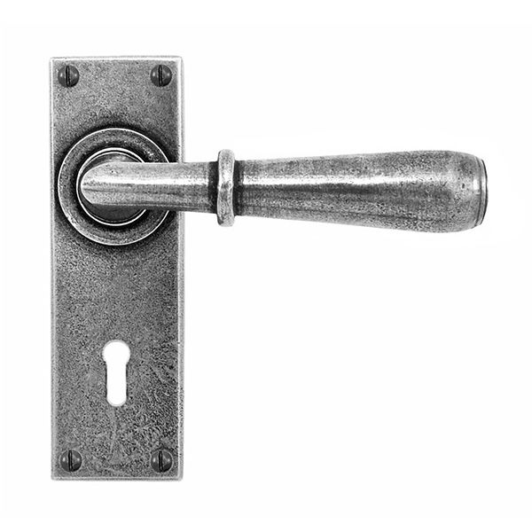 Finesse Fenwick Door Handle on Backplate - Pair