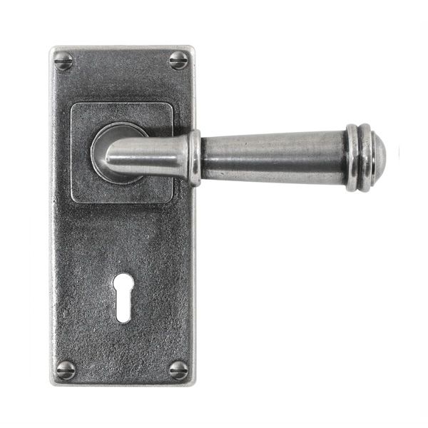 Finesse Durham Door Handle on Jesmond Backplate - Pair