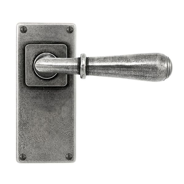 Finesse Fenwick Door Handle on Jesmond Backplate - Pair