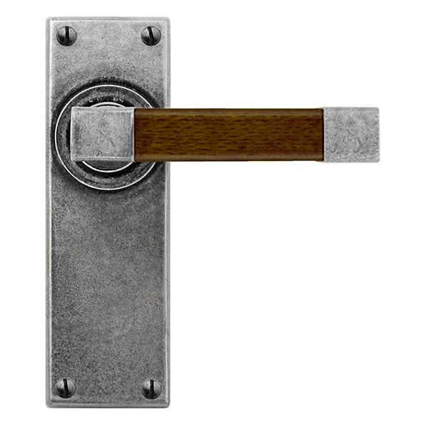 Finesse Eden Door Handle on Backplate - Pair