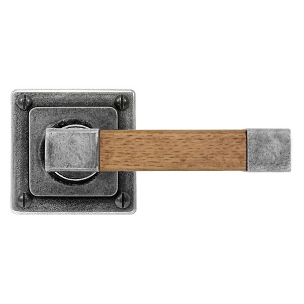 Finesse Eden Door Handle on Jesmond Rose - Pair