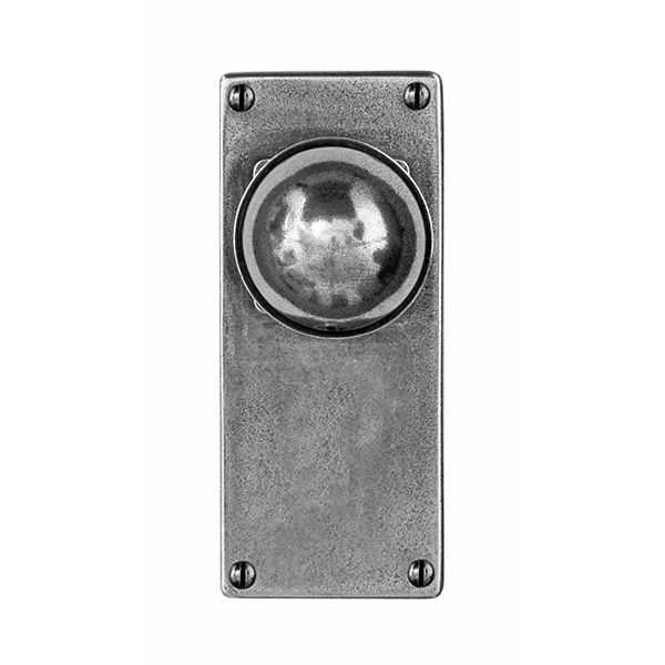 Finesse Pelton Door Knob on Jesmond Backplate - Pair
