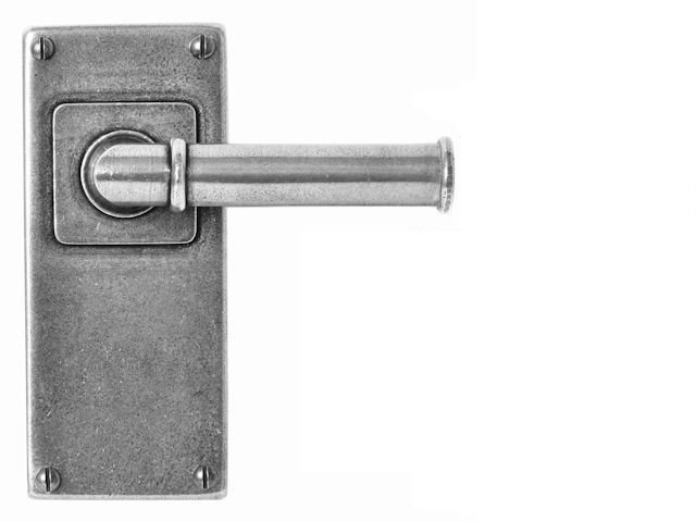 Finesse Wexford Door Handle on Jesmond Backplate - Pair