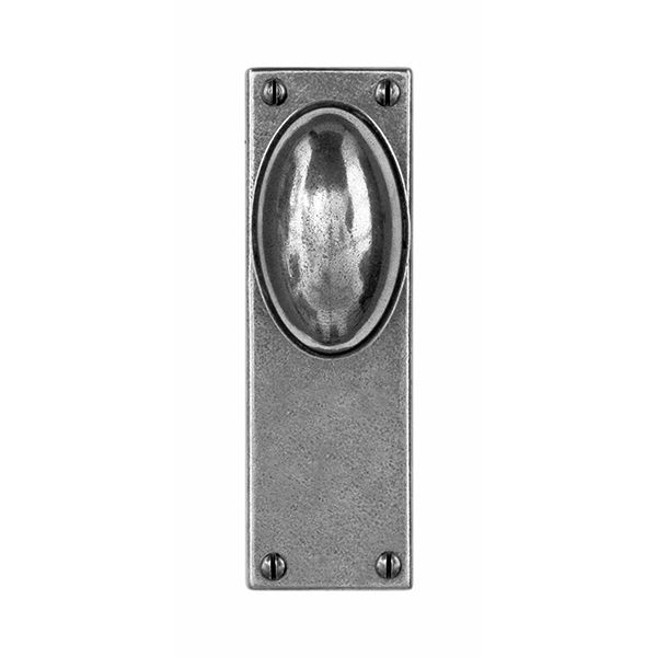 Finesse Lincoln Door Knob on Backplate - Pair