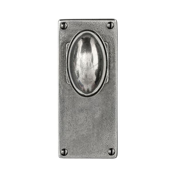 Finesse Lincoln Door Knob on Jesmond Backplate - Pair