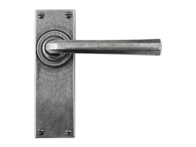 Finesse Tunstall Door Handle on Backplate - Pair