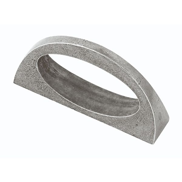 Finesse - Clifton Cupboard Handle - Solid Pewter - Centres 64mm