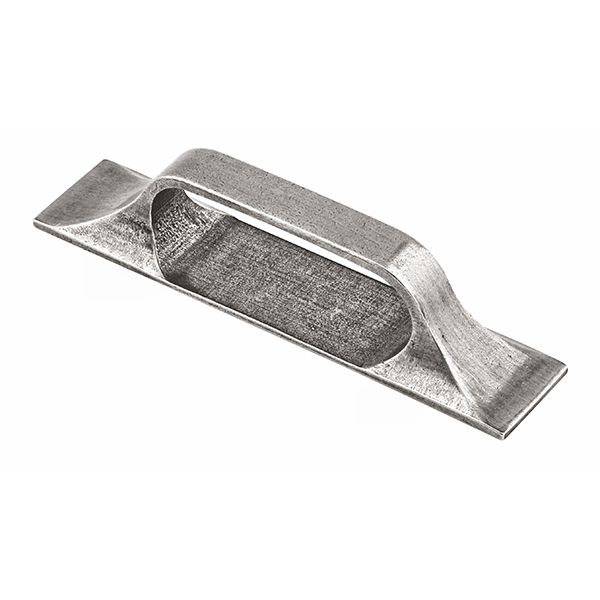 Finesse - Broughton Cupboard Handle - Solid Pewter - Centres 96mm