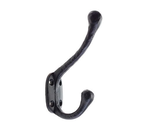 Foxcote Foundries - Hat and Coat Hook - Black Antique 