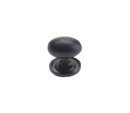 Foxcote Foundries - Oval Cupboard Knob - Black Antique