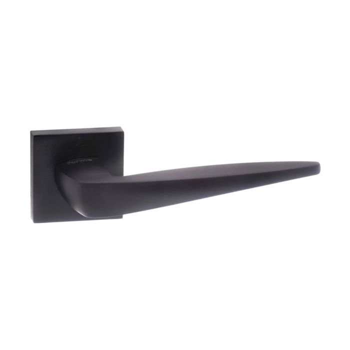 Atlantic Hardware Forme Foglia Door Handle on Square Rose - Pair