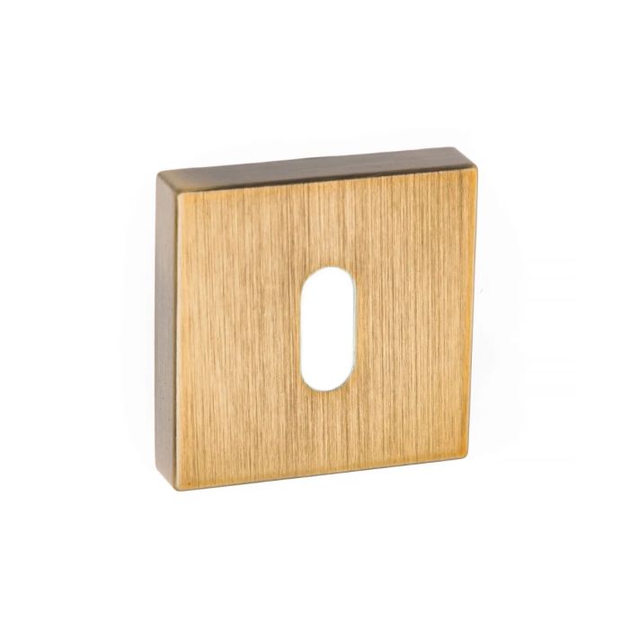 Atlantic Hardware Standard Profile Forme Square Escutcheon - Pair