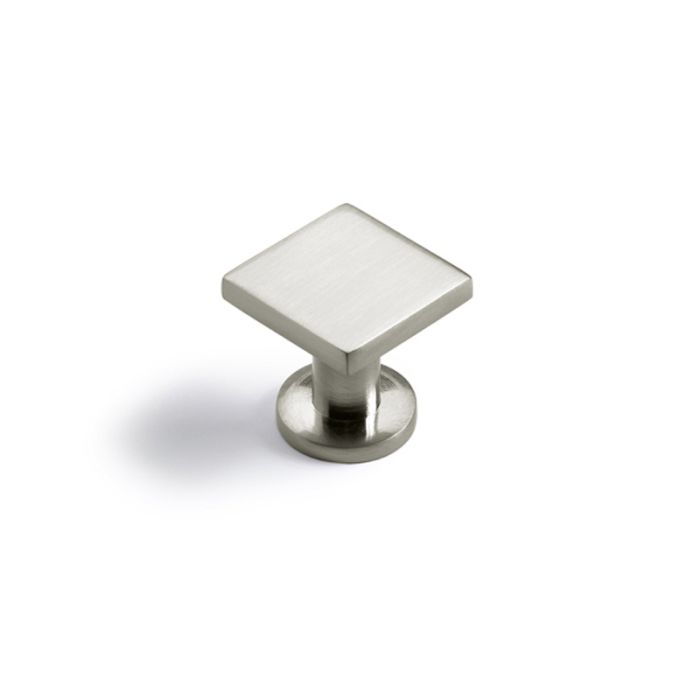 Hettich - Fogo Cupboard Knob - Stainless Steel Effect