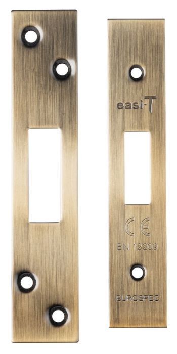 Eurospec Architectural Deadlock Fixing Pack and Strike Plate