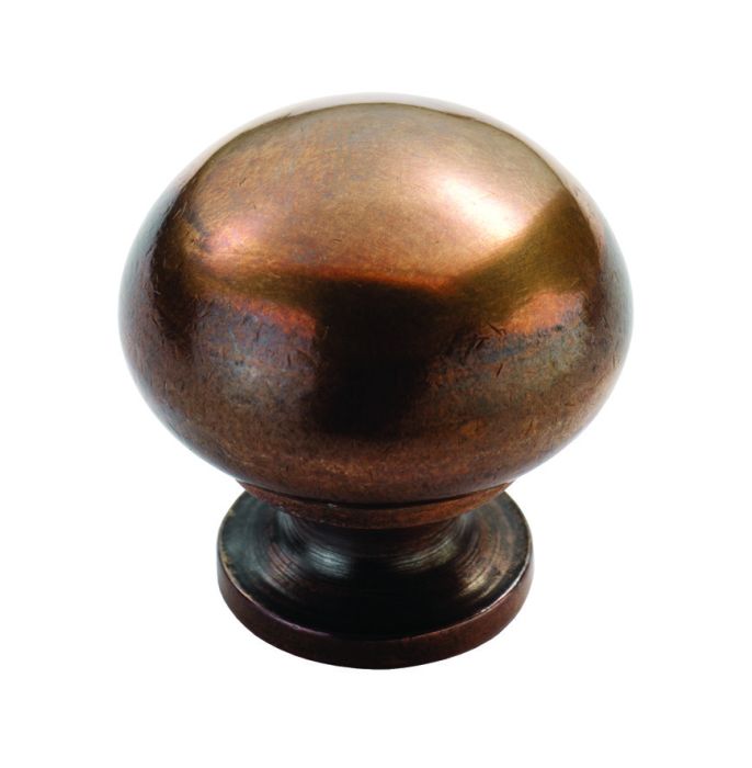Carlisle Brass - Fingertip Design Mushroom Knob - Solid Bronze