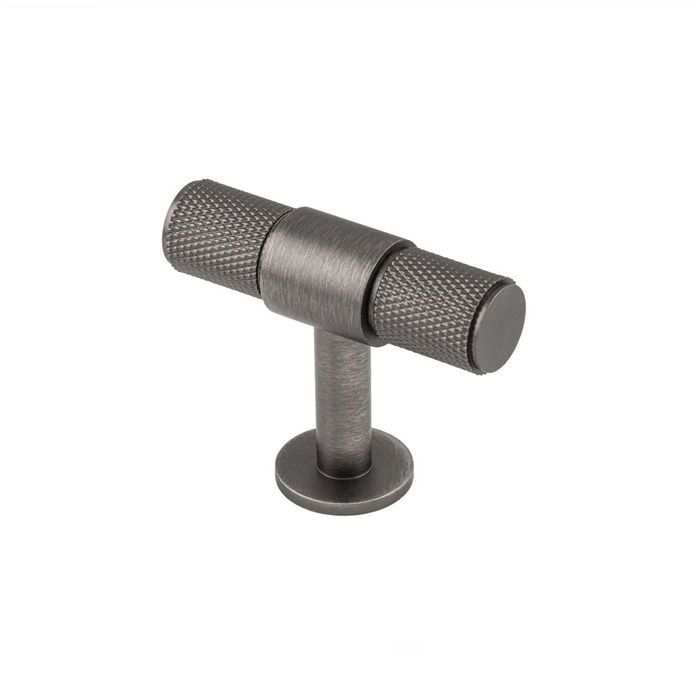 Carlisle Brass Fingertip Design Knurled T-bar Cupboard Knob