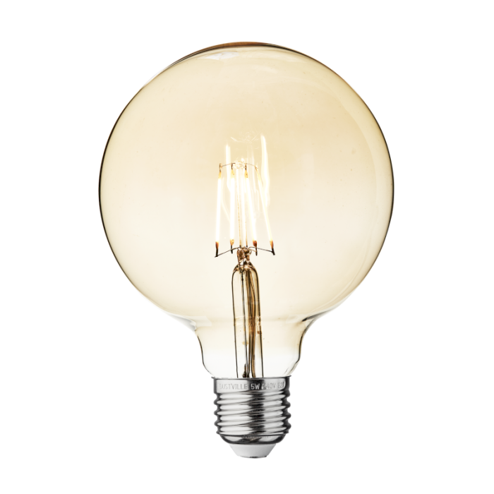 Industville Vintage G125 Led Edison Bulb Old Filament Lamp