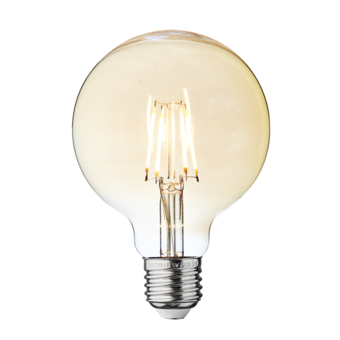 Industville Vintage G95 Led Edison Bulb Old Filament Lamp