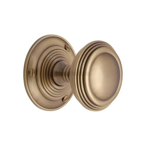 M.Marcus Heritage Brass Goodrich Mortice Door Knob - Pair