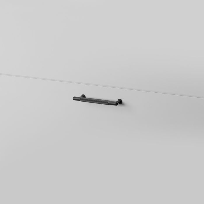 Buster and Punch - Linear Cupboard Handle - Black - Centres 125mm
