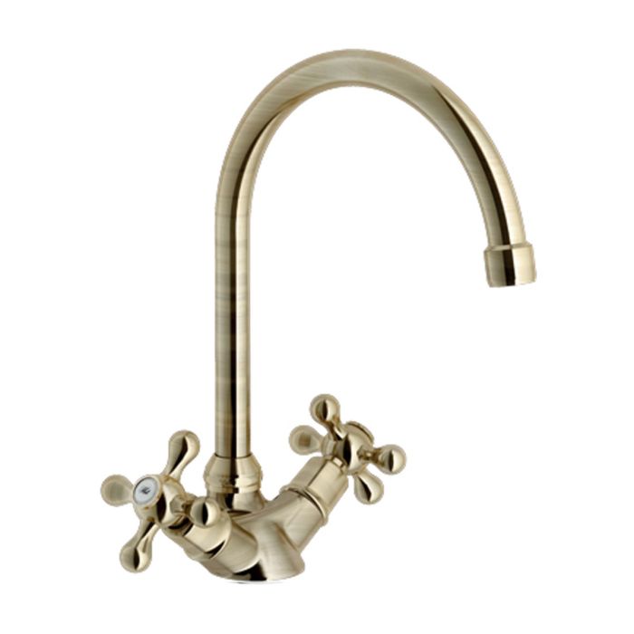 Nobili Grazia Swan Neck Dual Lever Tap