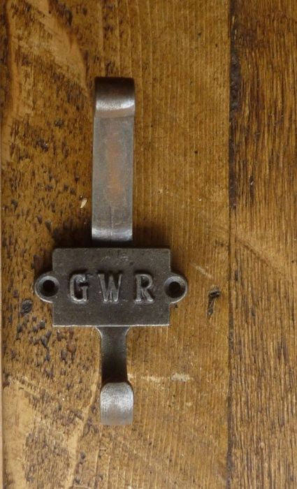 Cottingham - Great Western Railway Coat Hook - Antique Iron