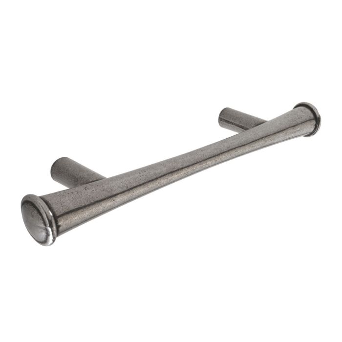 Second Nature - Berwick Cupboard Handle - Solid Pewter - Centres 96mm