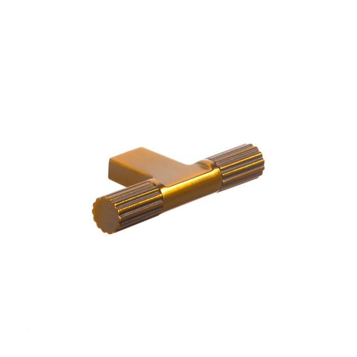 Second Nature Arden Reeded T-bar Cupboard Knob