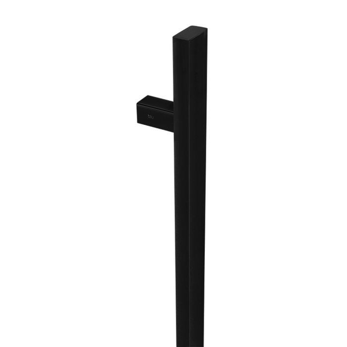 Blu Performance - Universal Fix Inline Square T-Bar Door Pull Handle - Satin Black PVD