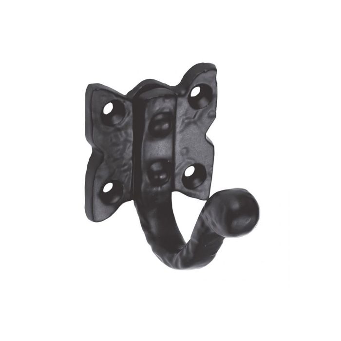 Ludlow Foundries - Single Hook - Black Antique 