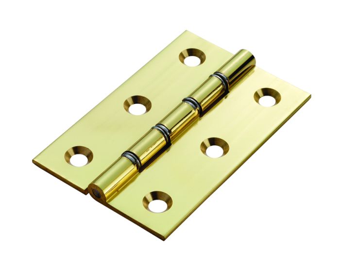 Carlisle Brass Double Steel Washered Brass Butt Hinge - Pair