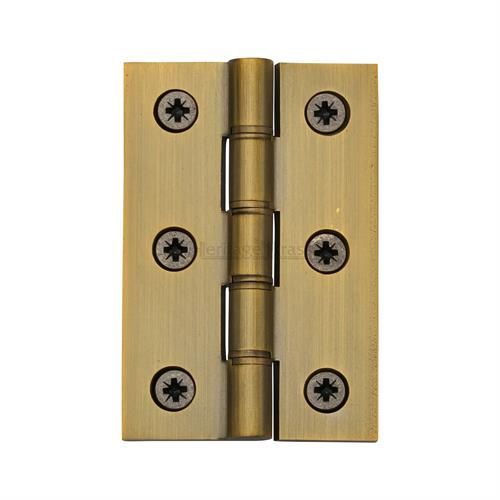 M.Marcus Heritage Brass Solid Brass Double Phosphor Washered Hinge - Pair