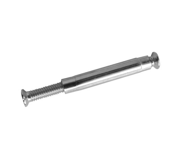 Frelan - Back-to-Back Fixings for Door Handle on Rose - Zinc