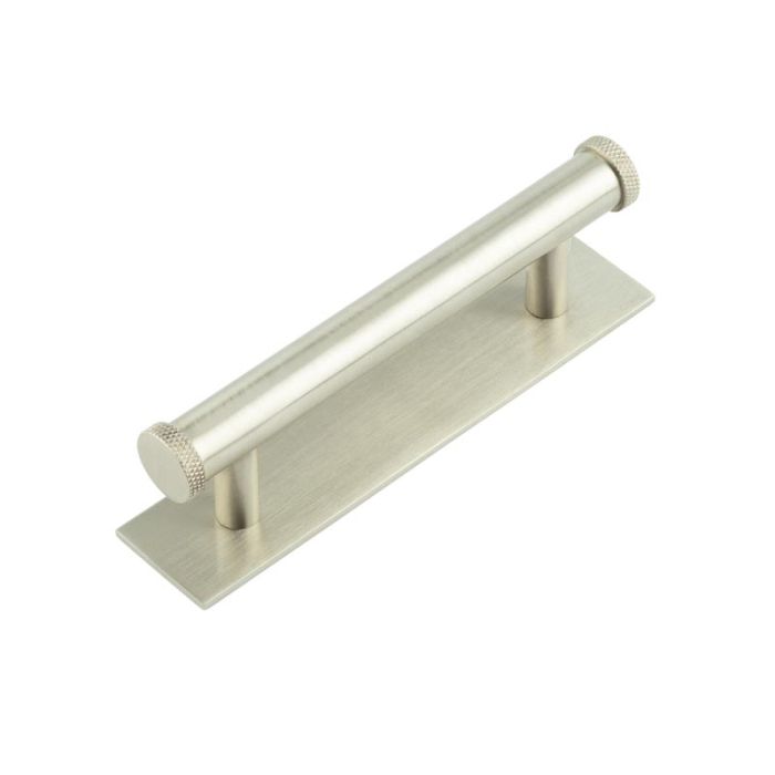 Frelan Hoxton Wenlock Cupboard Handle on Plain Fanshaw Backplate