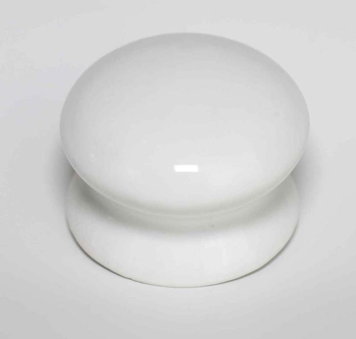 Chatsworth Porcelain White Cupboard Knob