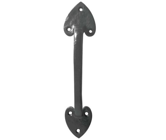 Frelan - Antique Door Pull Handle - Black - Length 210mm