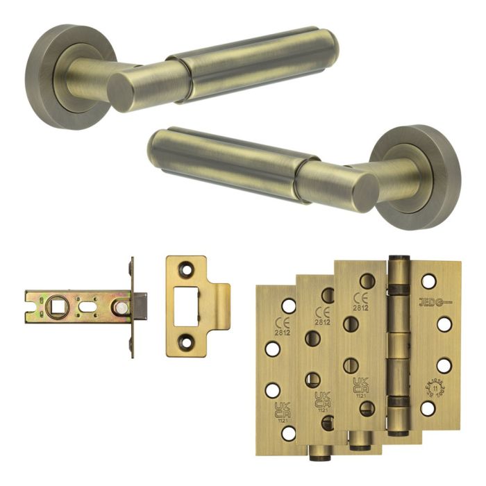 Frelan Complete Bloom Door Handle Pack - Internal Doors