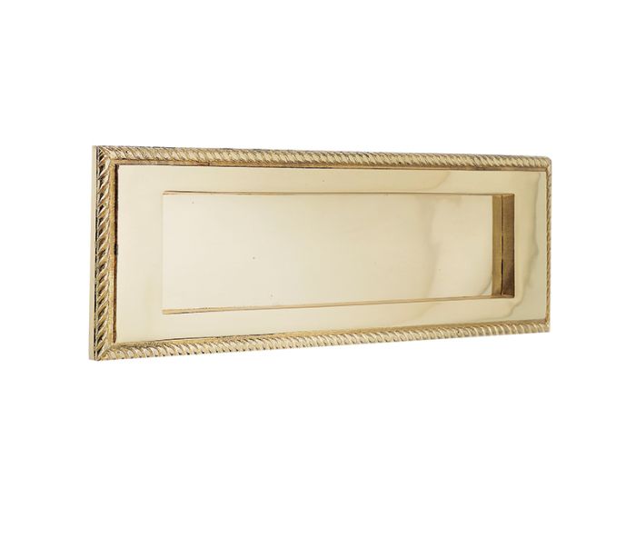 Frelan - Georgian Letterplate - Polished Brass