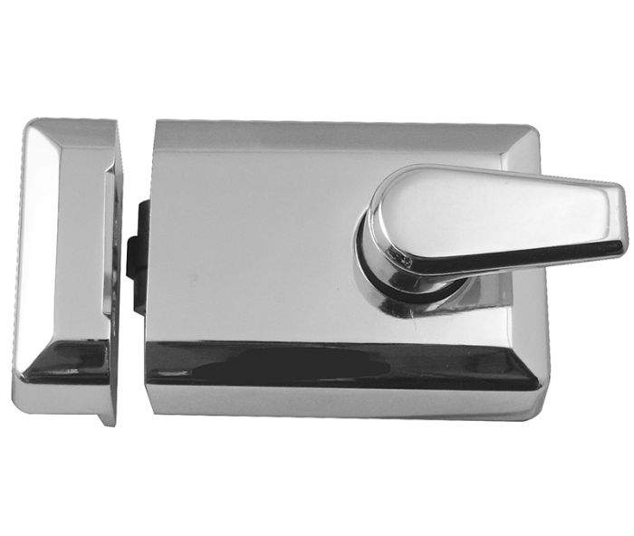 Frelan - Jedo Roller Bolt Night Latch - Polished Chrome