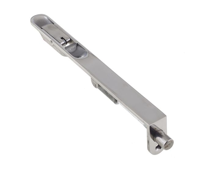 Frelan Stainless Steel Lever Action Flushbolt with Radiused Forend