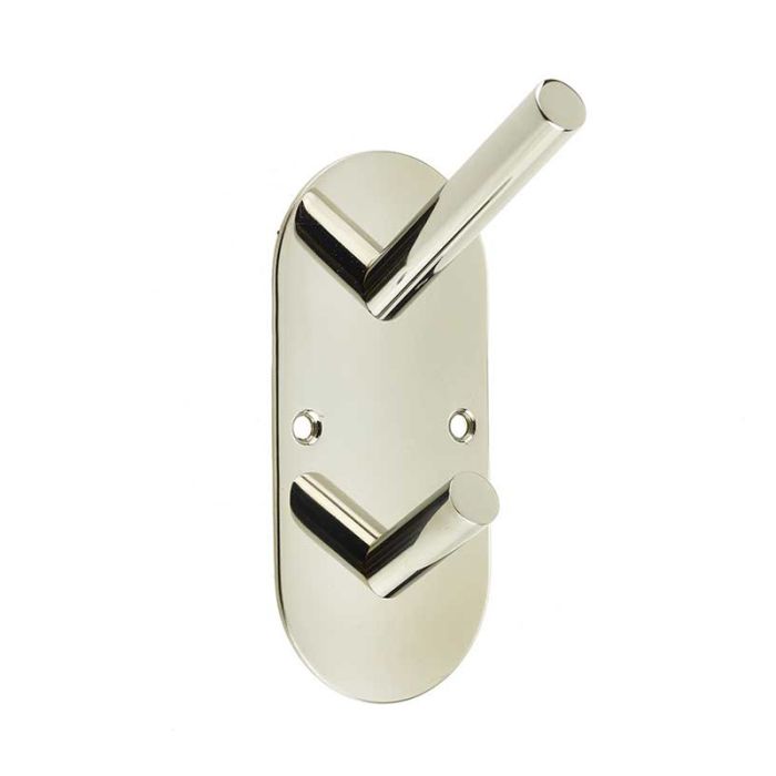 Frelan Hat & Coat Hook on Oval Backplate