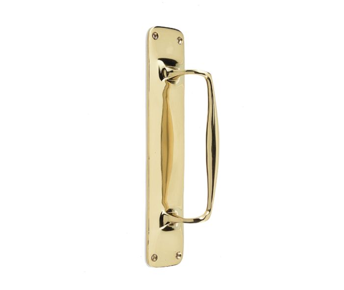 Frelan - Jedo Windsor Door Pull Handle - Polished Brass
