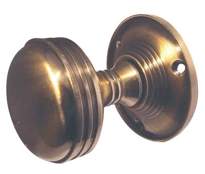 Frelan Unsprung Ringed Mortice Door Knob - Pair