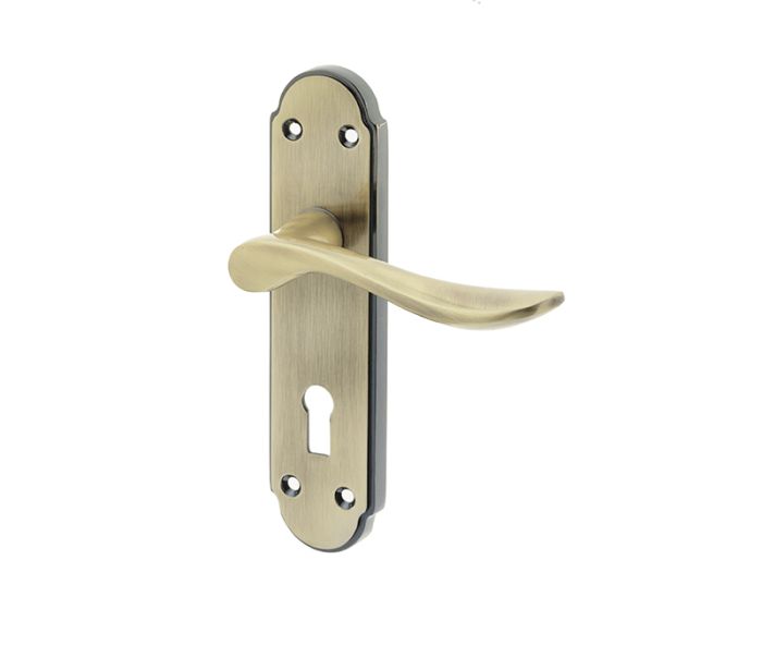 Frelan Jedo Henley Suite Door Handle on Backplate - Pair