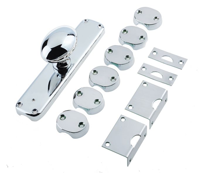 Frelan Locking Oval Espagnolette Bolt