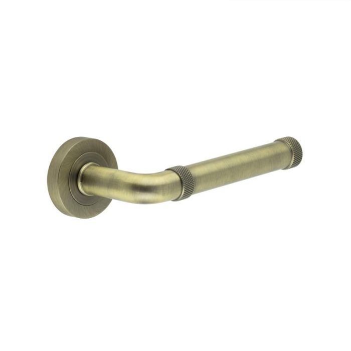 Frelan Jedo Midtown Door Handle on Rose - Pair