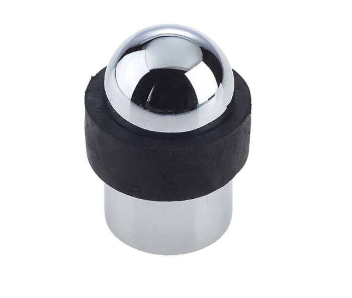 Frelan - Jedo Dome Topped Floor Mounted Door Stop - Polished Chrome 