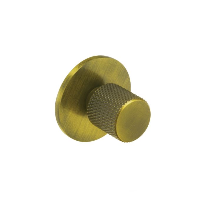 Second Nature 1909 Knurled Knob on Circular Backplate