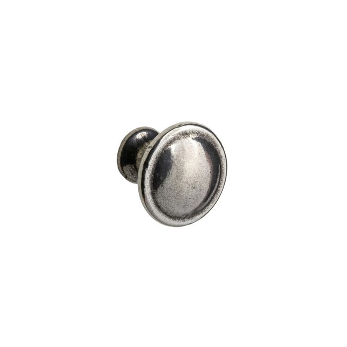 Second Nature - Yeal Cupboard Knob - Solid Pewter