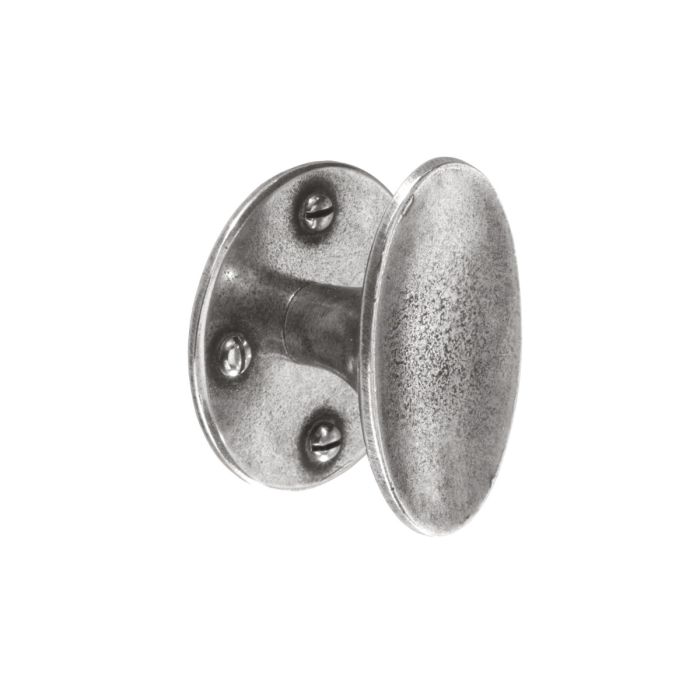 Second Nature - Barford Cupboard Knob - Solid Pewter